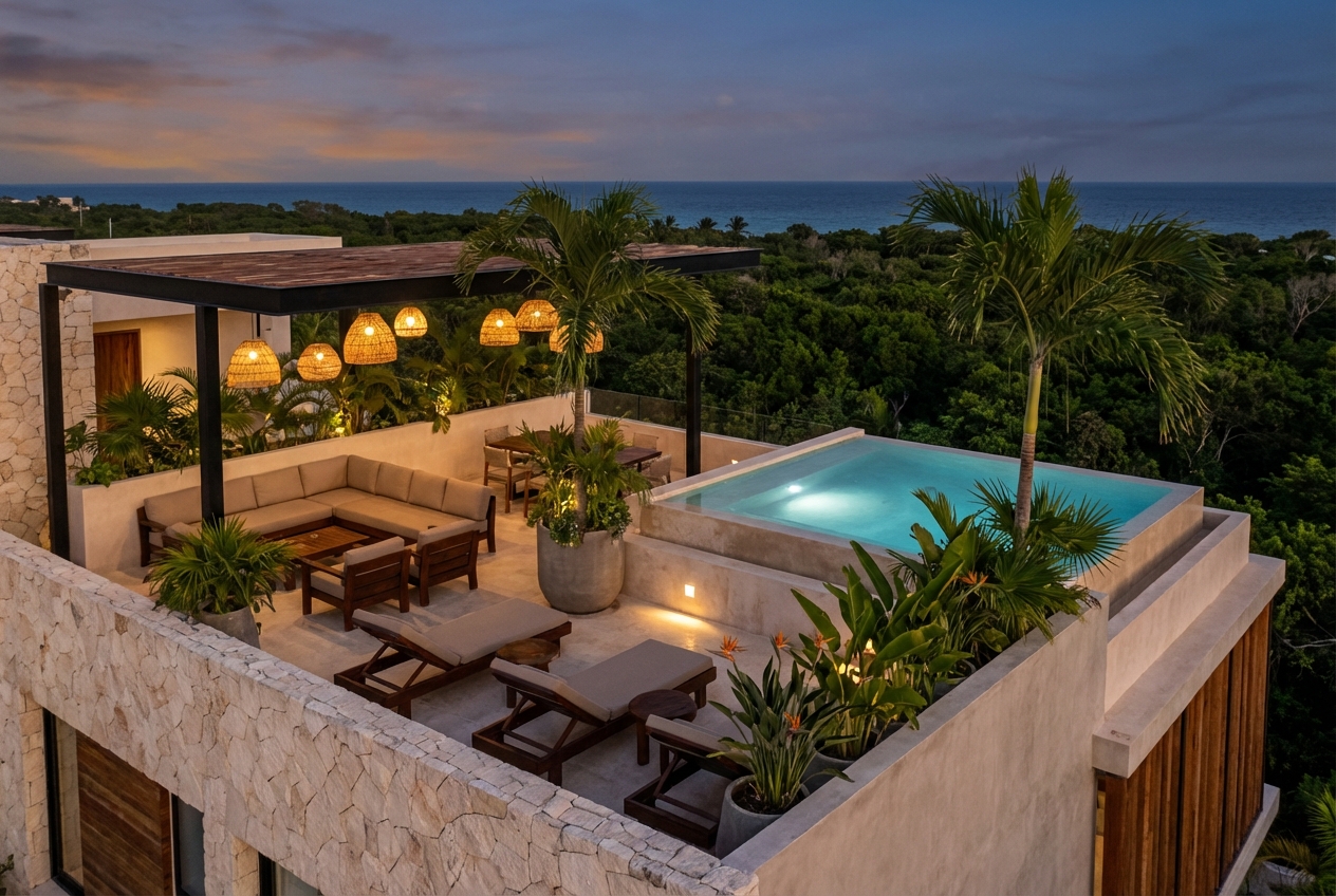 Penthouse in Aldea Zama Tulum